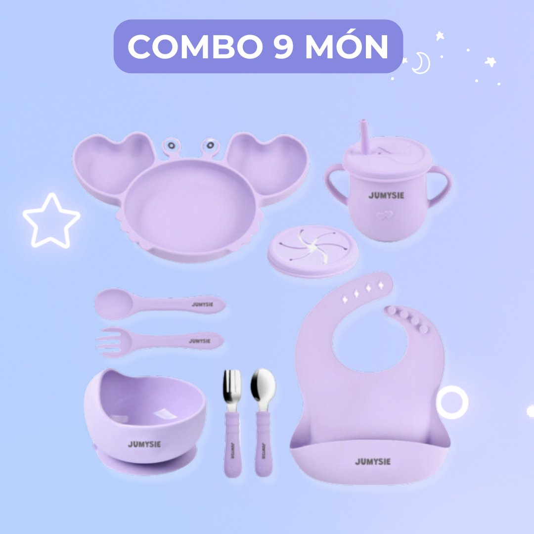 Set ăn dặm con cua 9 món Jumysie
