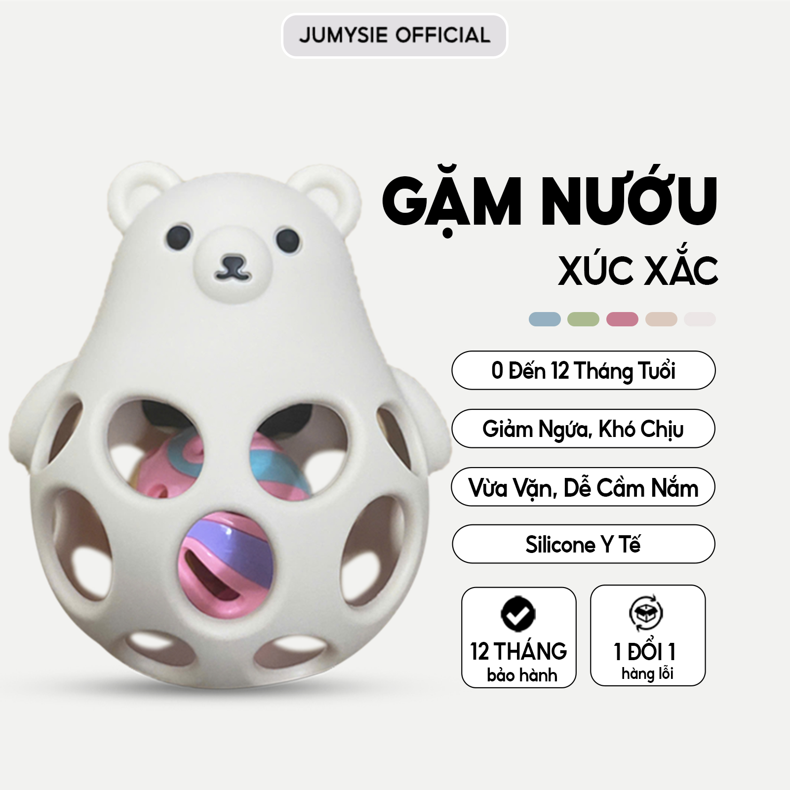 Gặm Nướu Hình Gấu Xúc Xắc Jumysie Đáng Yêu