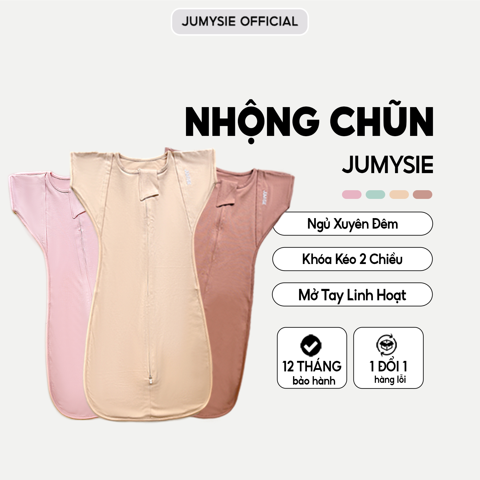 Nhộng chũn em bé size S, M, L - JUMYSIE