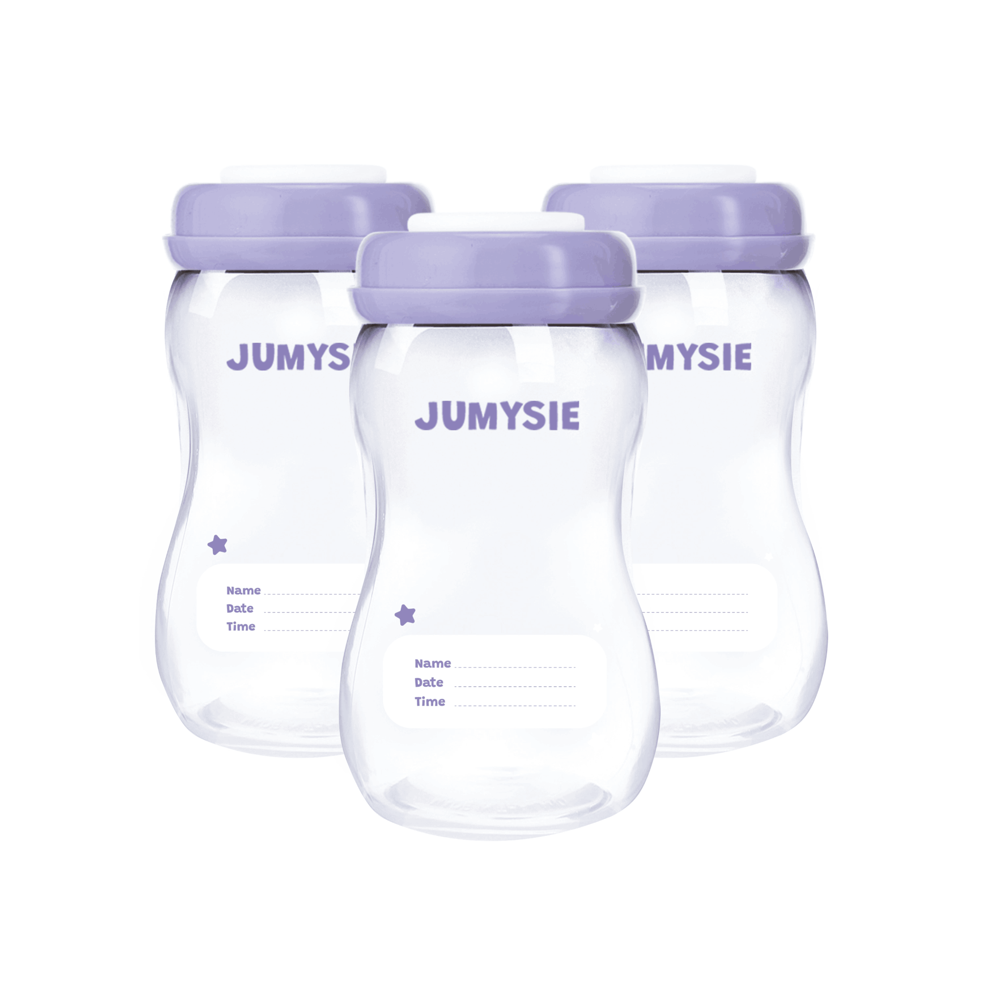 Bình Trữ Sữa 180ml/260ml Jumysie - Cổ Rộng, Chống Sặc, An Toàn
