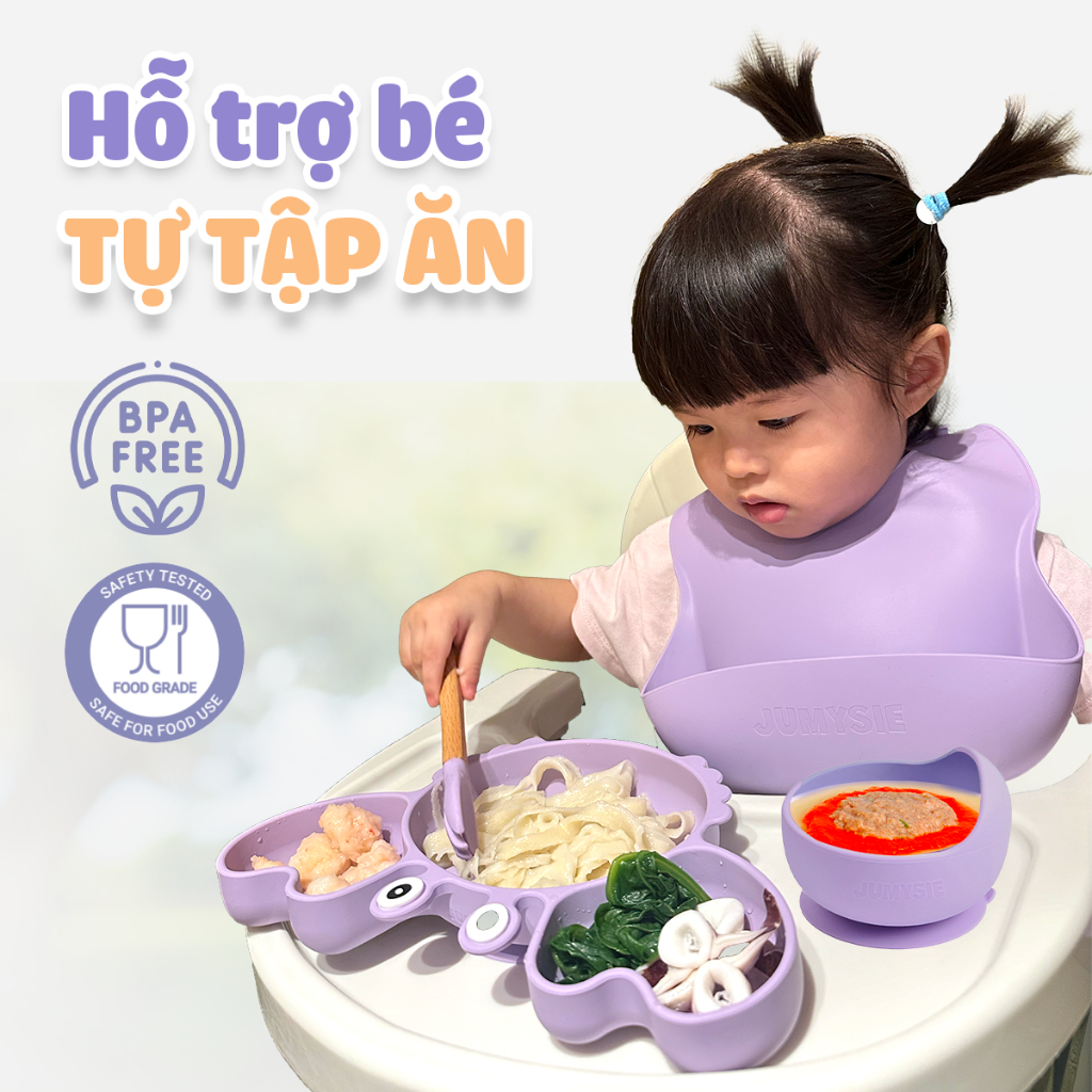 Set ăn dặm con cua 9 món Jumysie