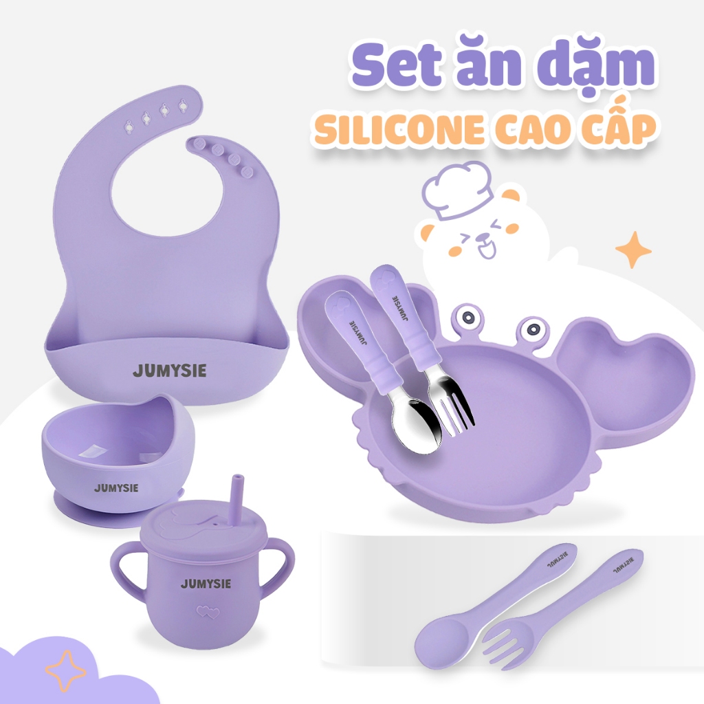 Set ăn dặm con cua 9 món Jumysie