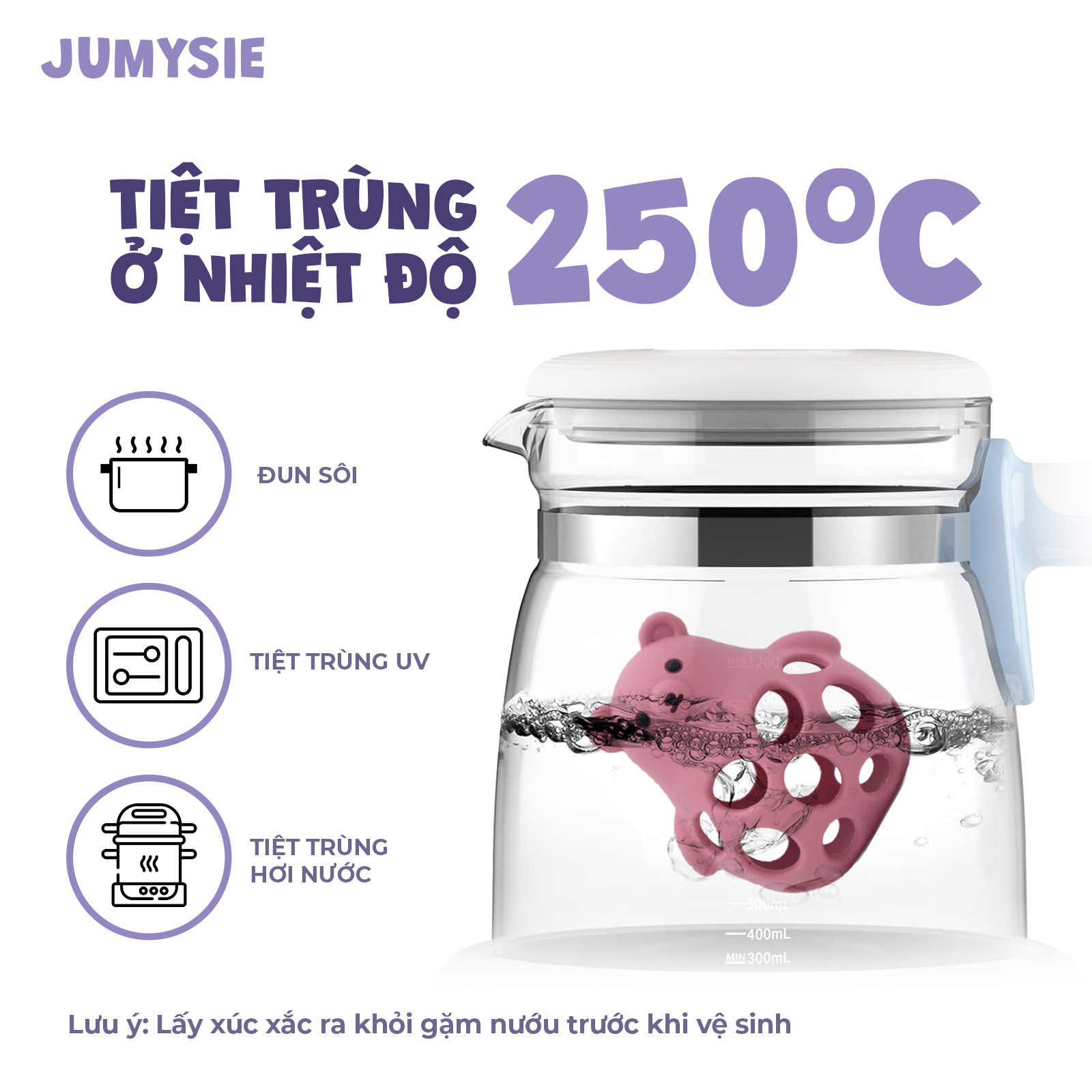 Gặm Nướu Hình Gấu Xúc Xắc Jumysie Đáng Yêu