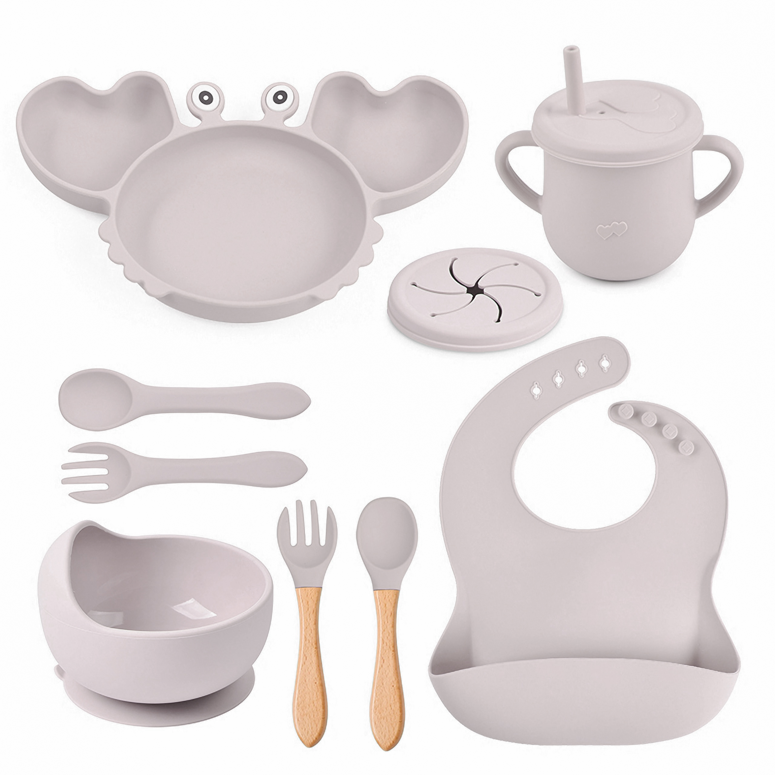 Set ăn dặm con cua 9 món Jumysie