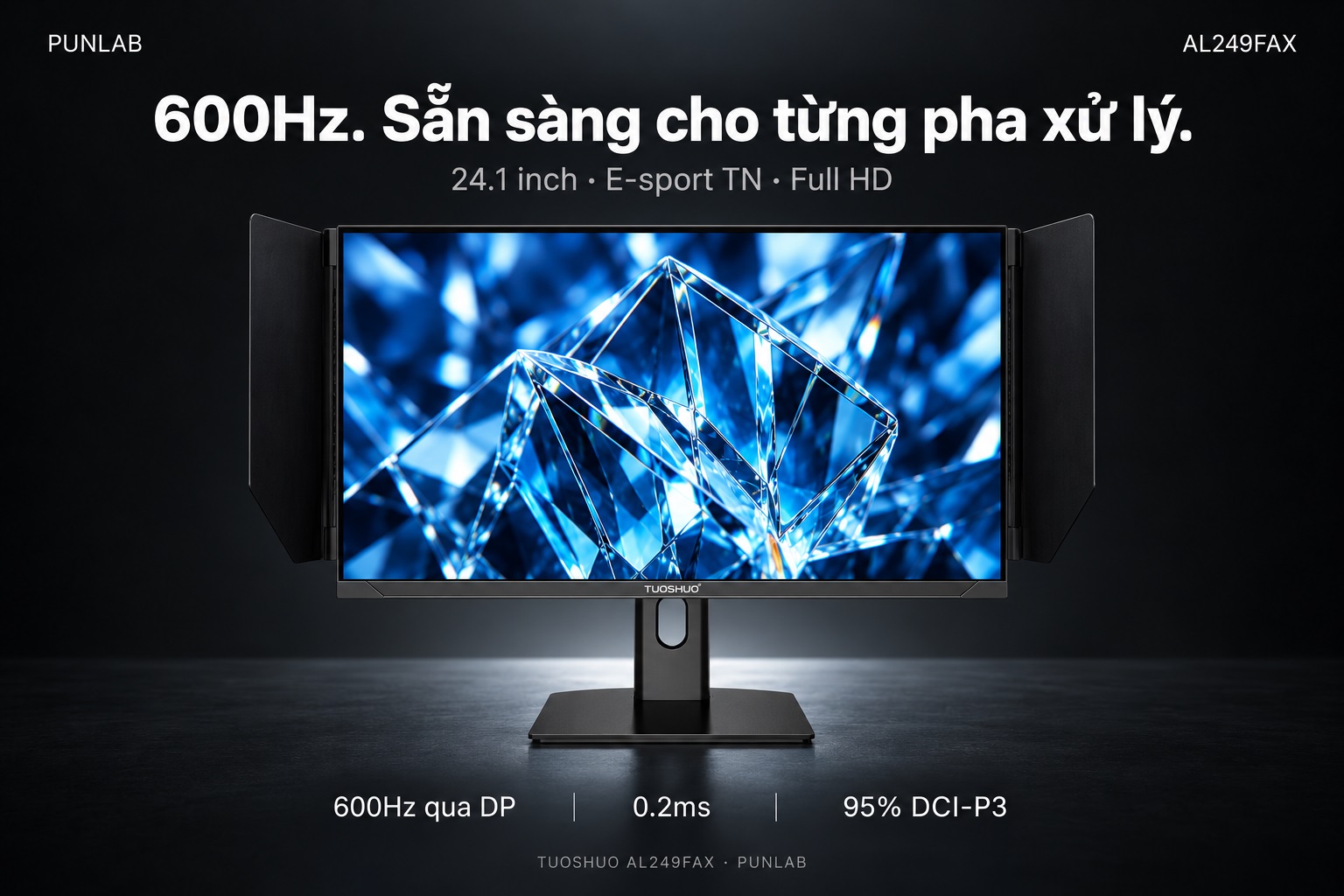 Màn hình TUOSHUO AL249FAX — tổng quan sản phẩm