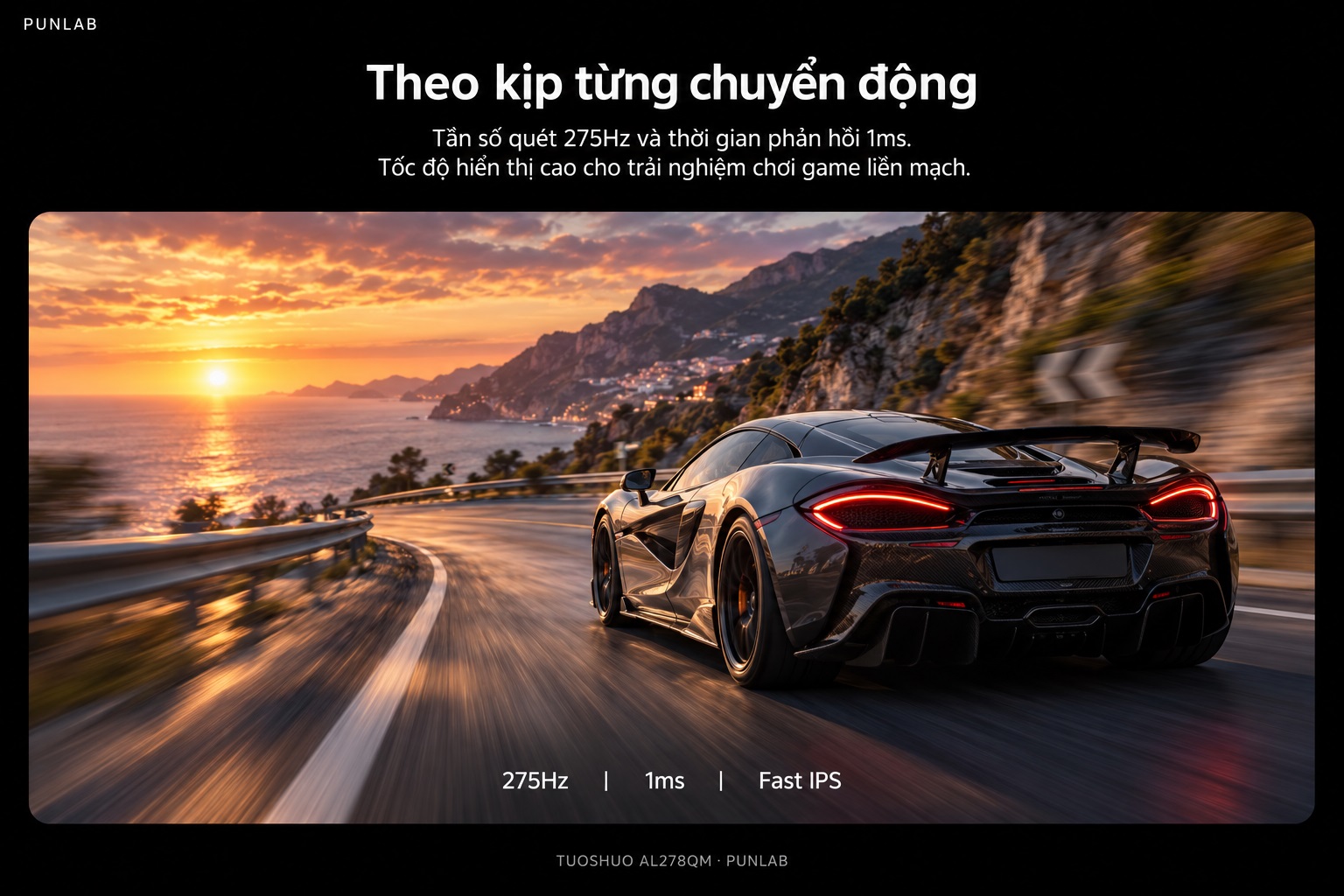 Màn hình TUOSHUO AL278QM — 275Hz cho model AL278QM