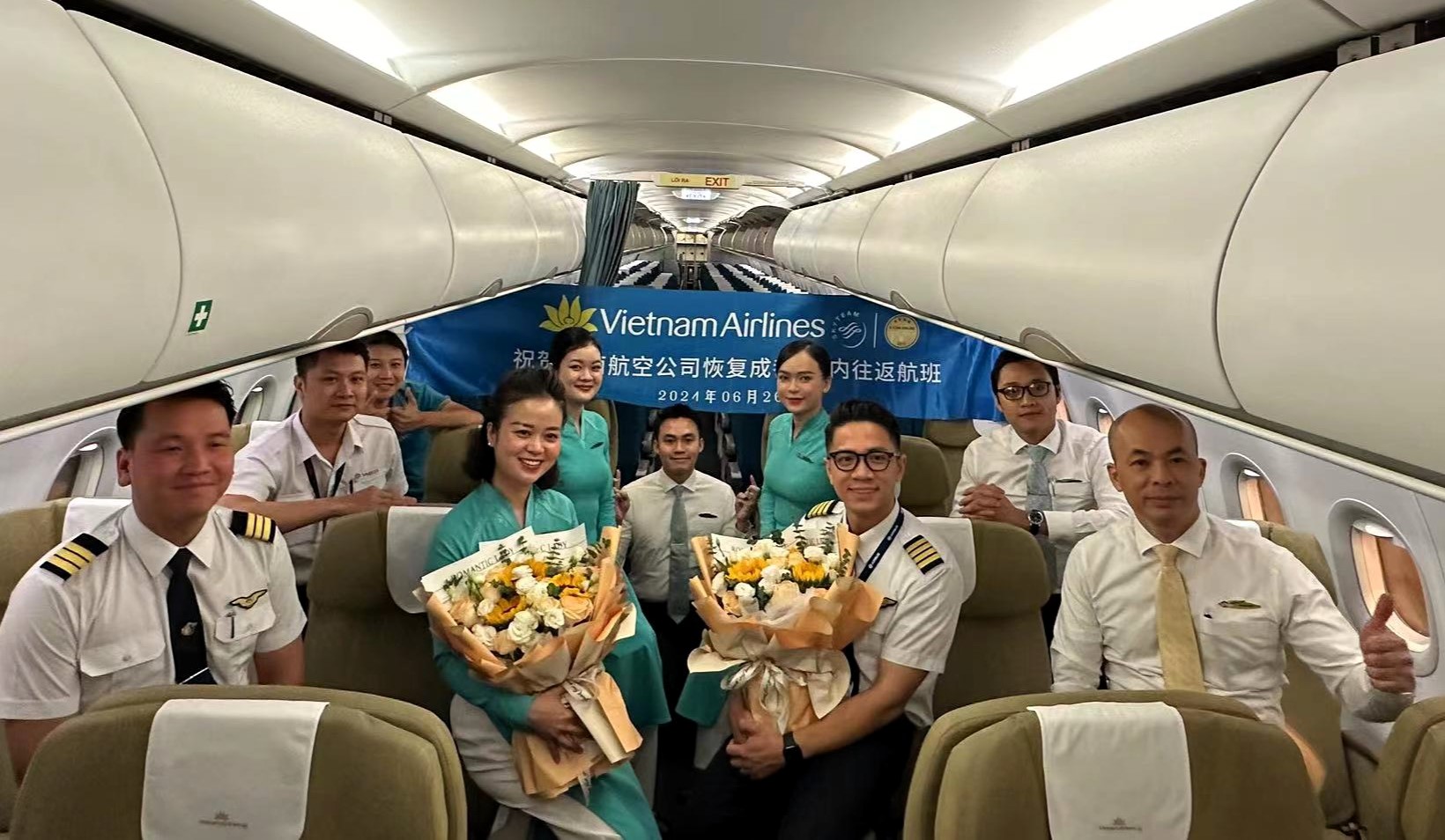 Vietnamairlines giới thiệu đường bay Hà Nội - Thành Đô