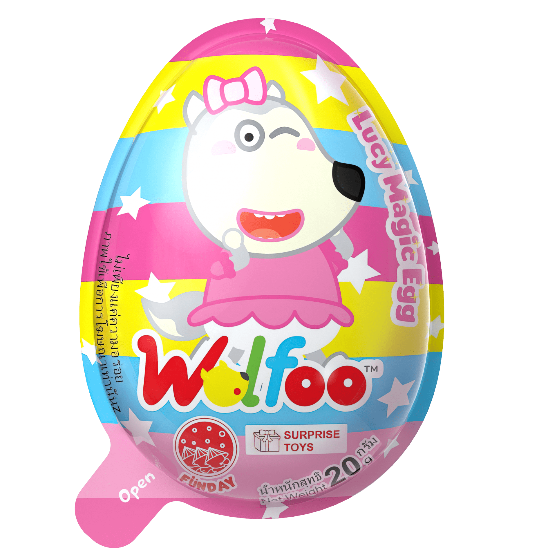 Vì kẹo trứng socola Funday Wolfoo chính là ngoại lệ của mình!