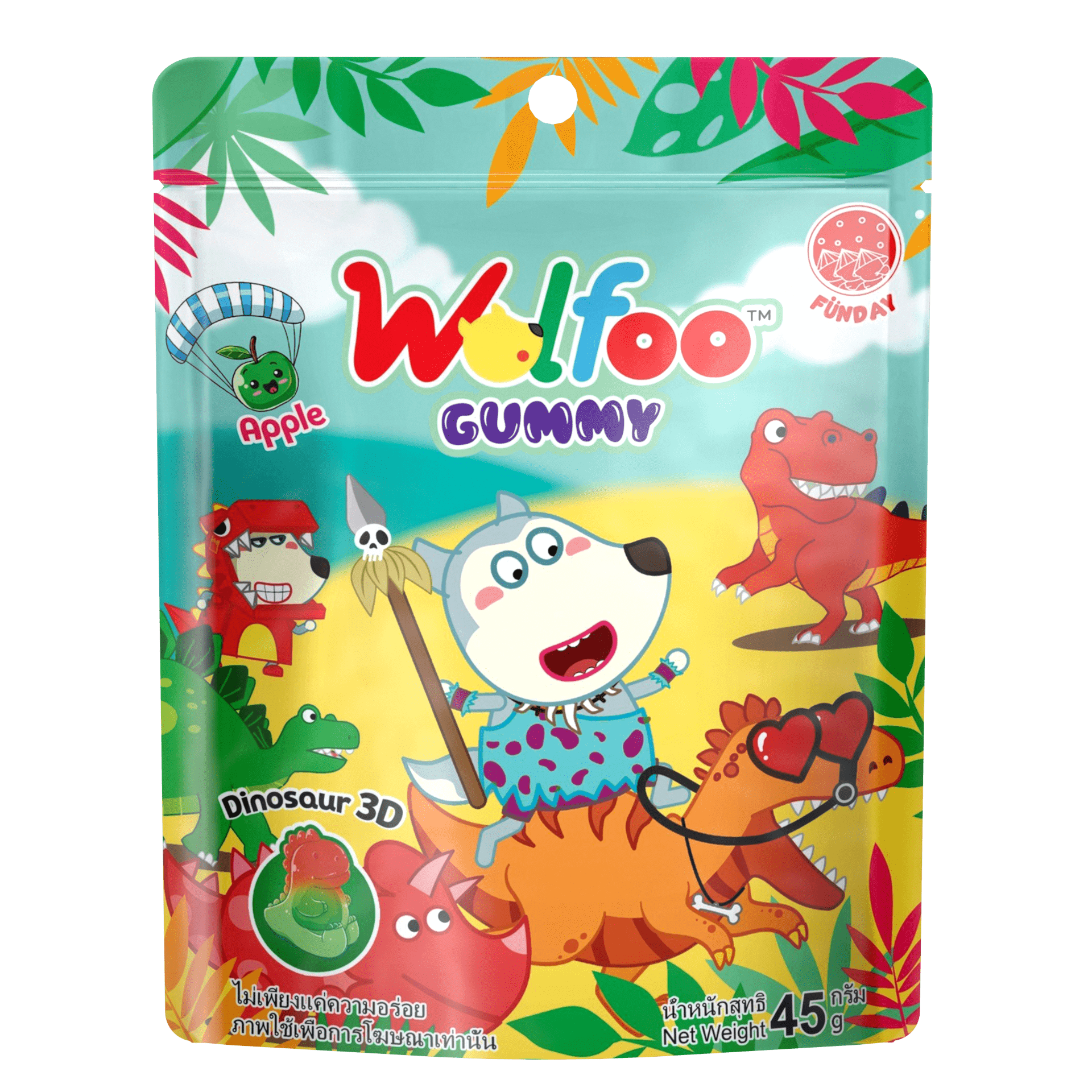 Kẹo dẻo mứt nhân táo