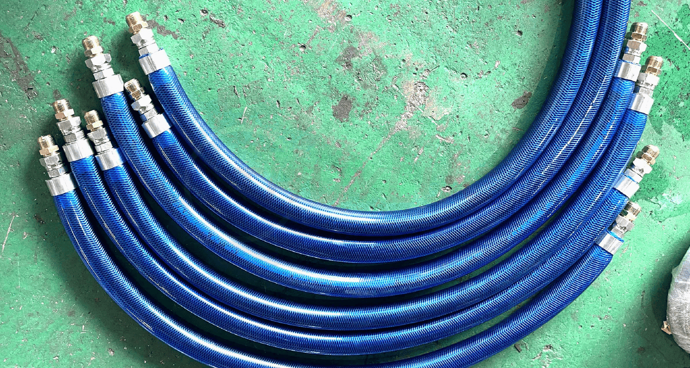 Bọc Ống Nhựa Cho Ống Thủy Lực Alfagomma – Gia Công Bọc Bảo Vệ Tuy Ô