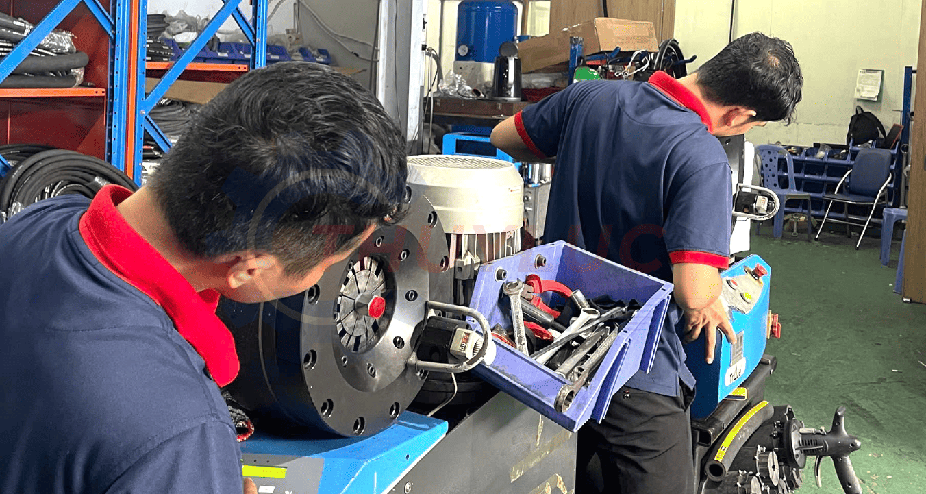 Nhận Bấm Ống Mềm Tuy Ô Thủy Lực & Cung Cấp Vật Tư Trọn Gói TP. HCM