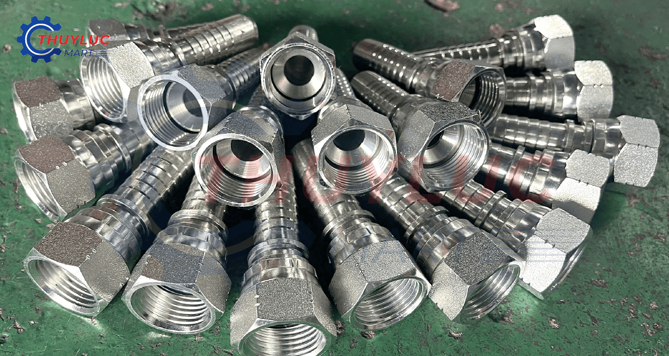 Đầu Bấm JIC Thép Sẵn Kho Đầy Đủ Kích Cỡ - Hàng Trung Quốc Giá Tốt