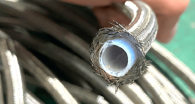 Ống PTFE Bọc Inox Chịu Acid Chịu Nhiệt - Sẵn Kho Từ 1/4 Inch Đến 2 Inch