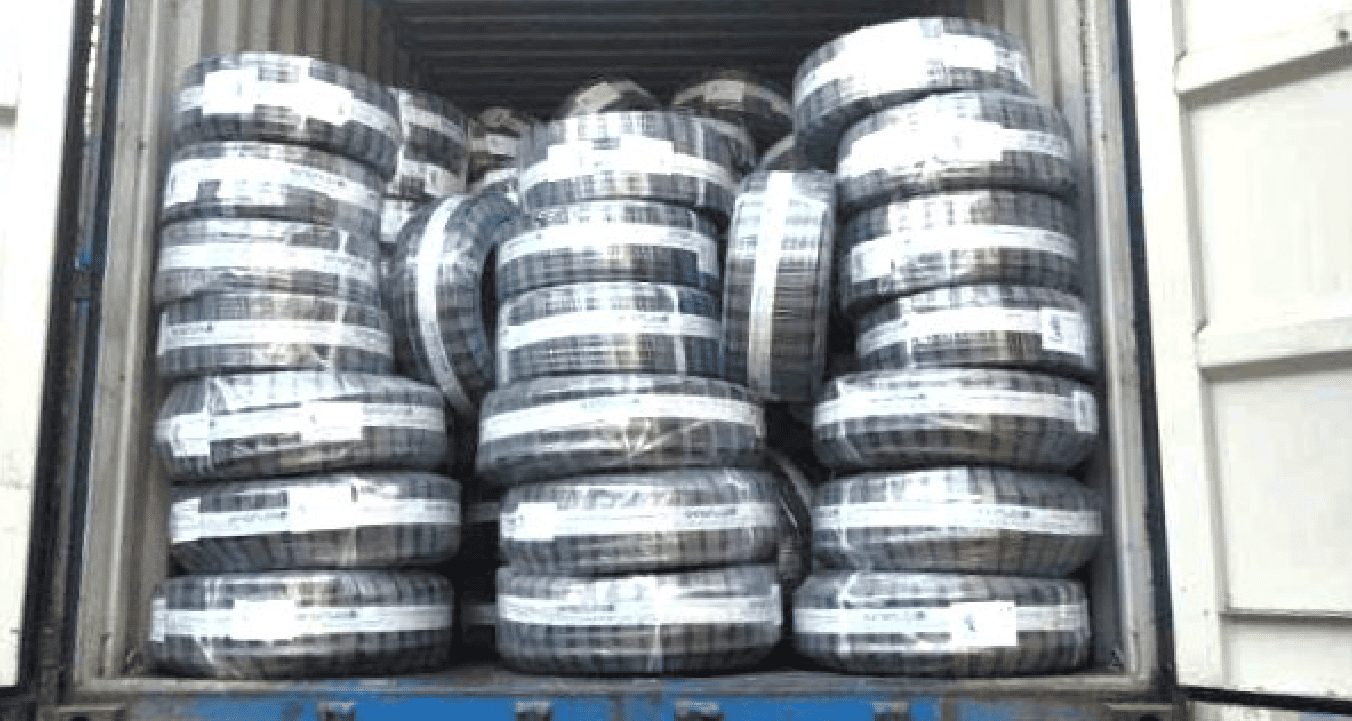 Ống thủy lực QingFlex Trung Quốc nhập kho Hà Nội hơn 47.400 mét