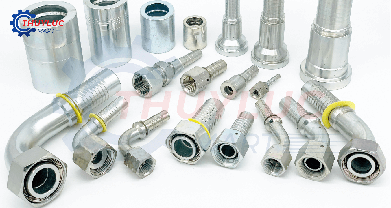Đầu Bấm Ống Thủy Lực Bền Bỉ Với Chất Liệu Inox 316