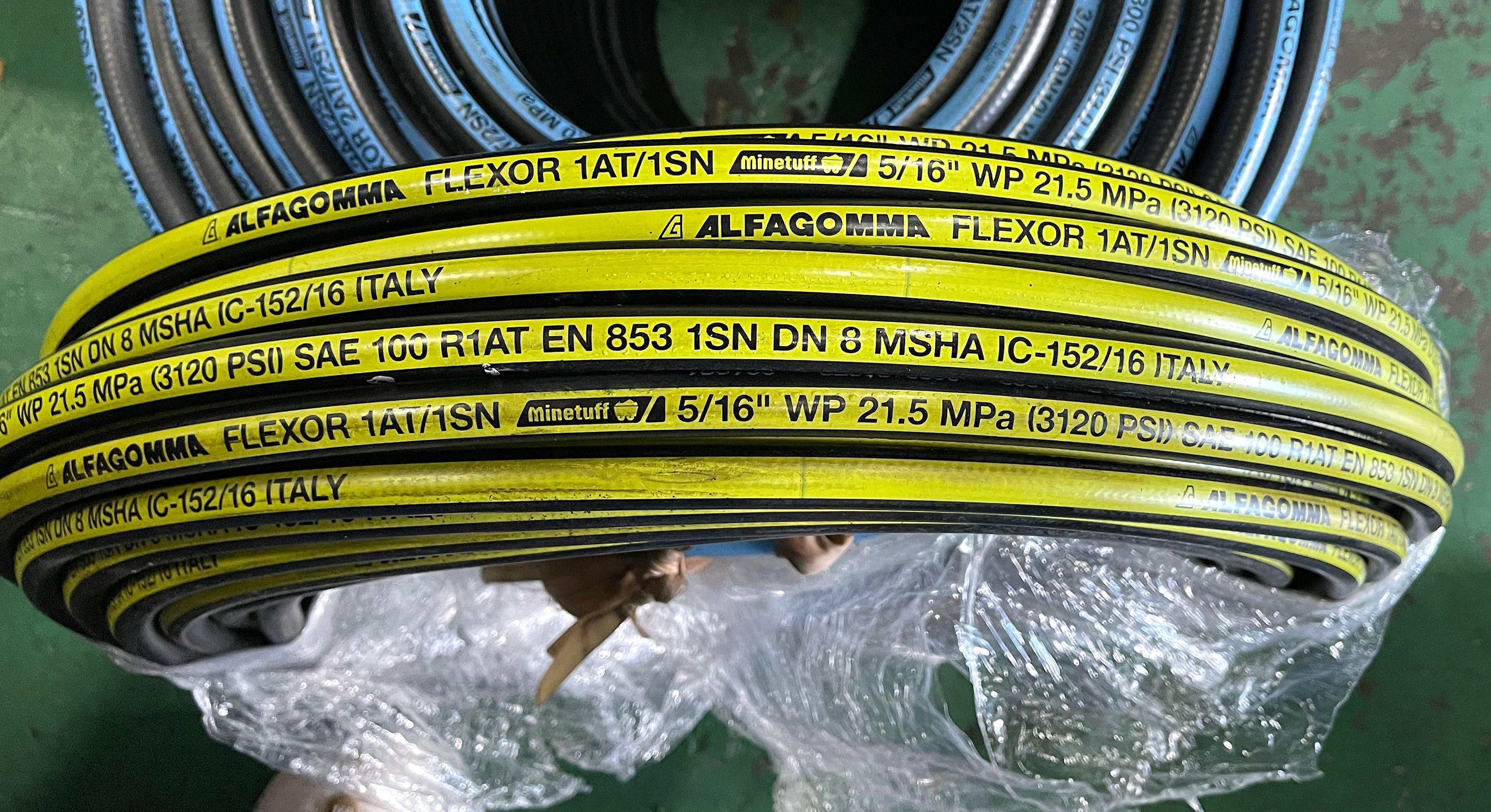 Ống thủy lực R1AT 5/16” Alfagomma 1SN chính hãng | Thủy Lực Mart