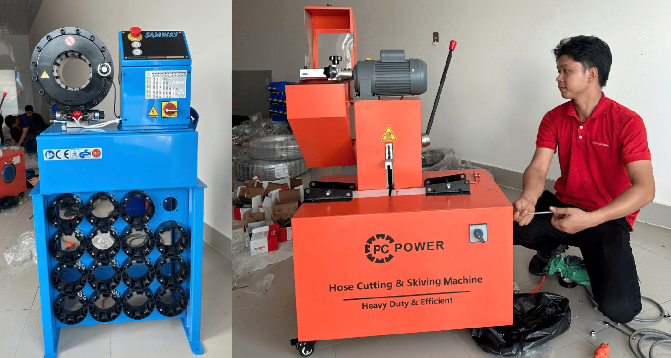 Mở Cửa Hàng Bấm Ép Ống Thủy Lực Trọn Gói Vốn Chỉ Từ 100 Triệu