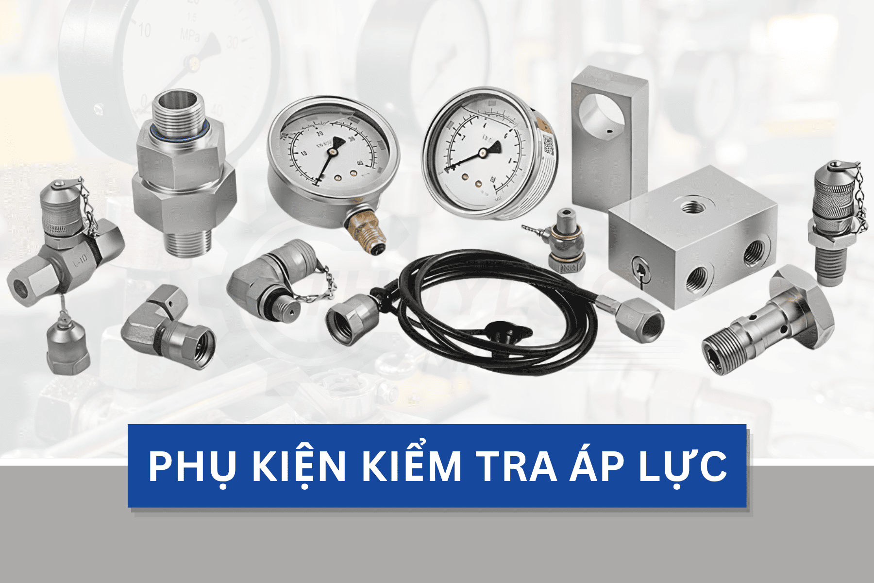 Đầu Kiểm Tra Áp Lực Và Khớp Nối Thủy Lực Chuyên Dụng Tại Thủy Lực Mart