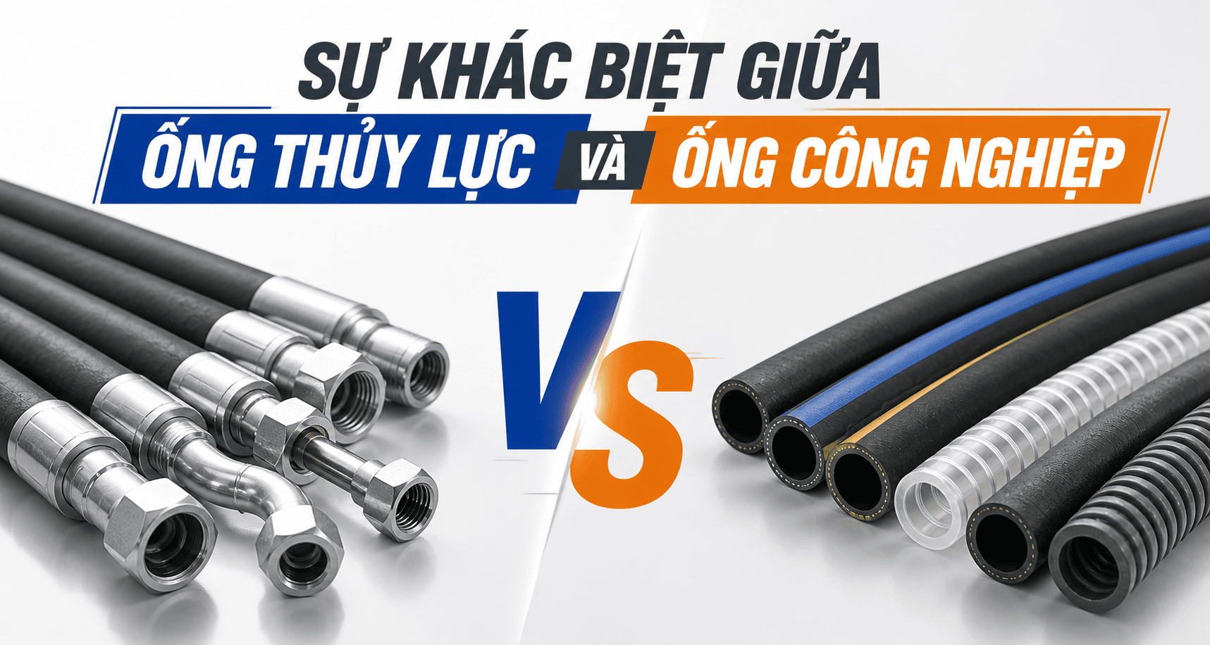Sự khác biệt giữa ống công nghiệp và ống thủy lực là gì?