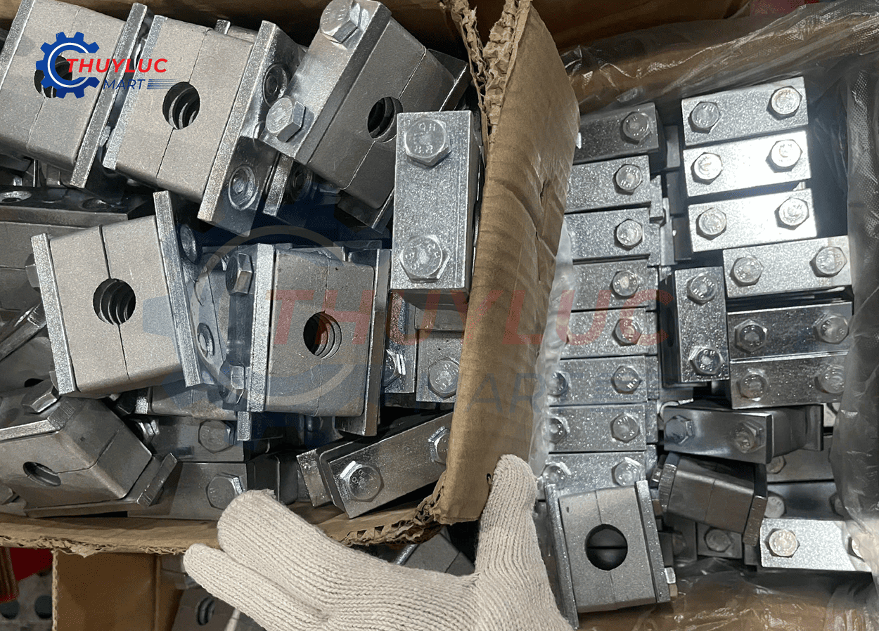 kẹp ống nhôm thủy lực