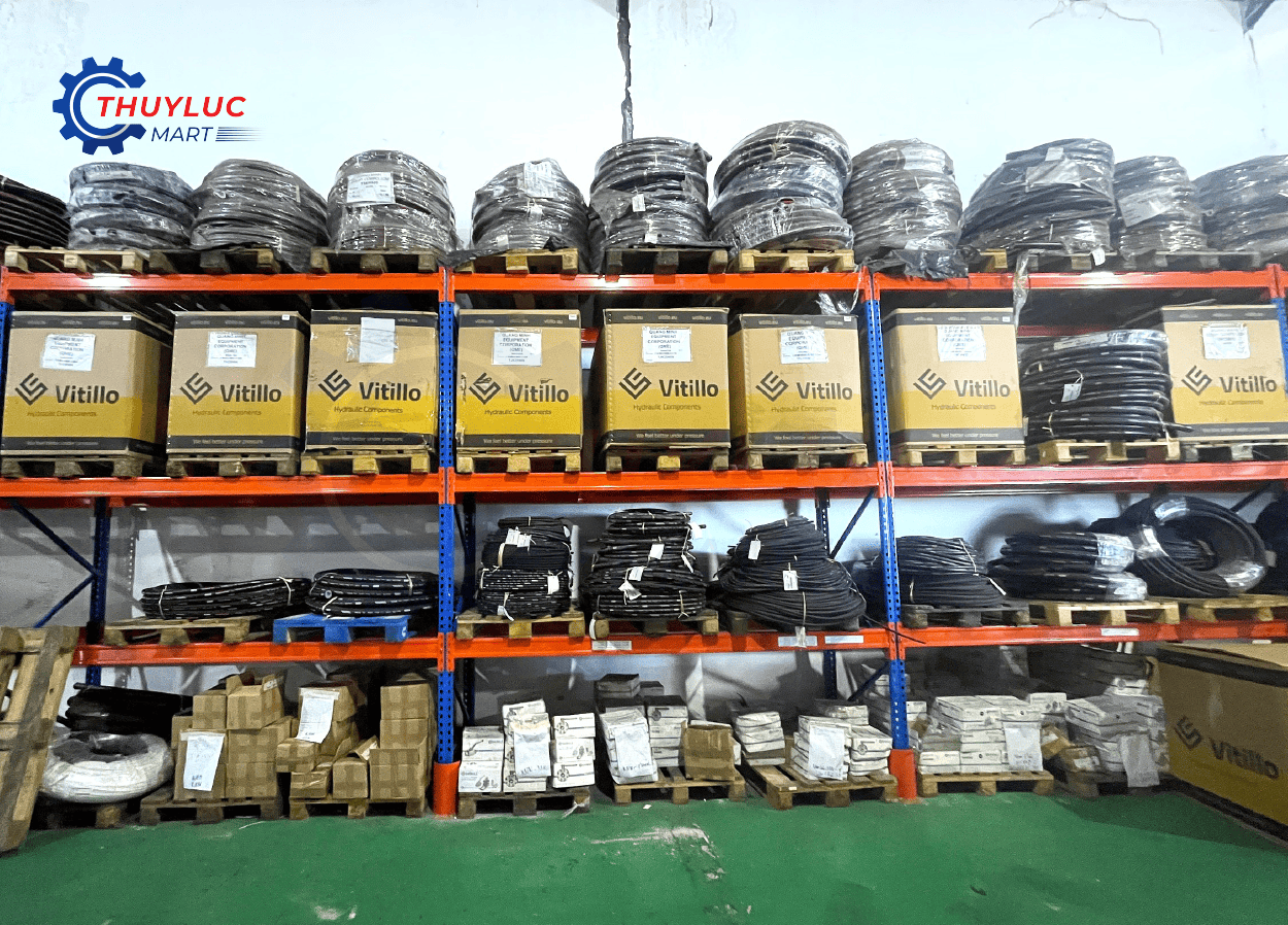 Kho ống mềm thủy lực chính hãng với diện tích 755m2 tại TP HCM
