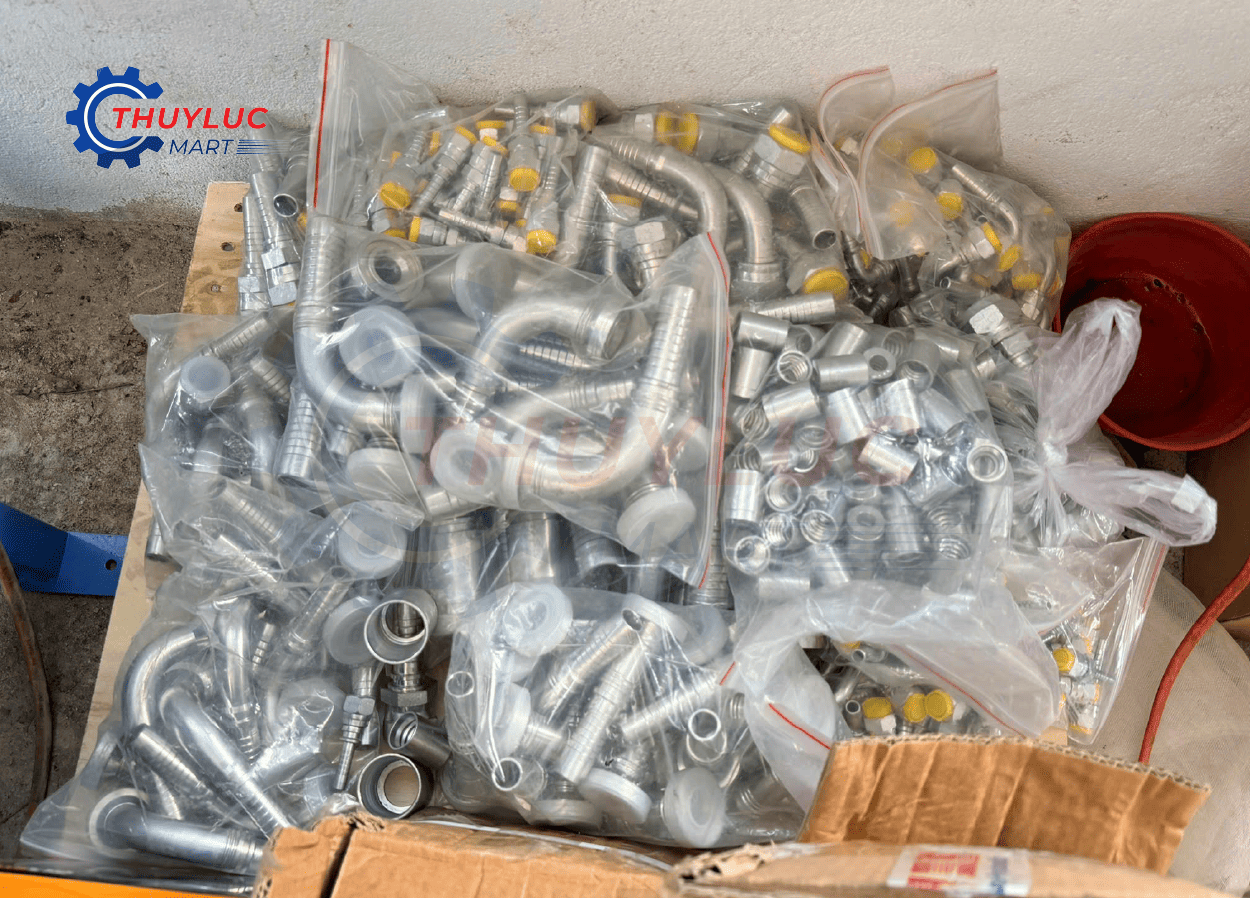 Vật tư đầu nối thủy lực và ferrule dùng cho dịch vụ bấm ống thủy lực