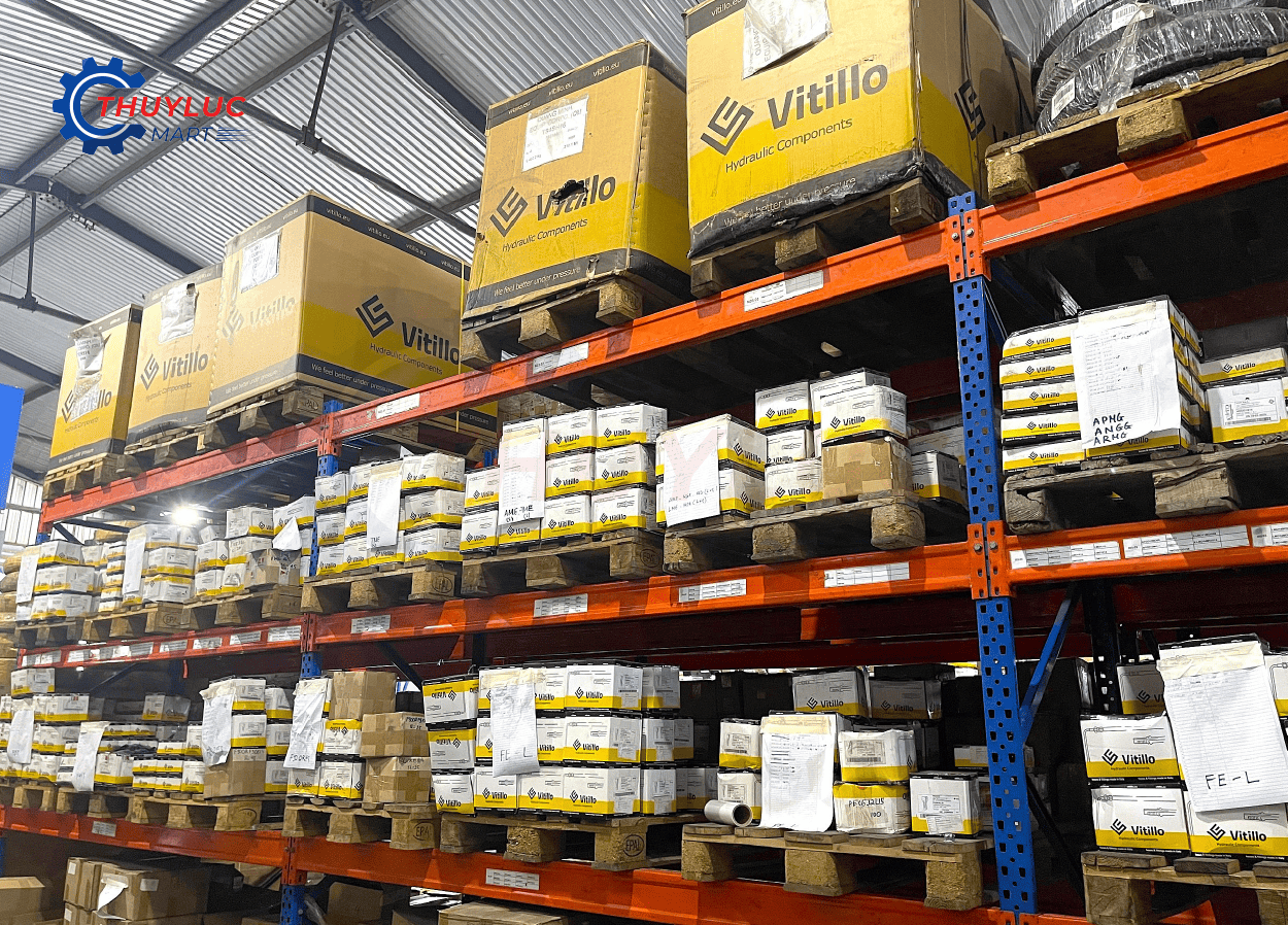 Kho phụ kiện thủy lực lớn tại TPHCM