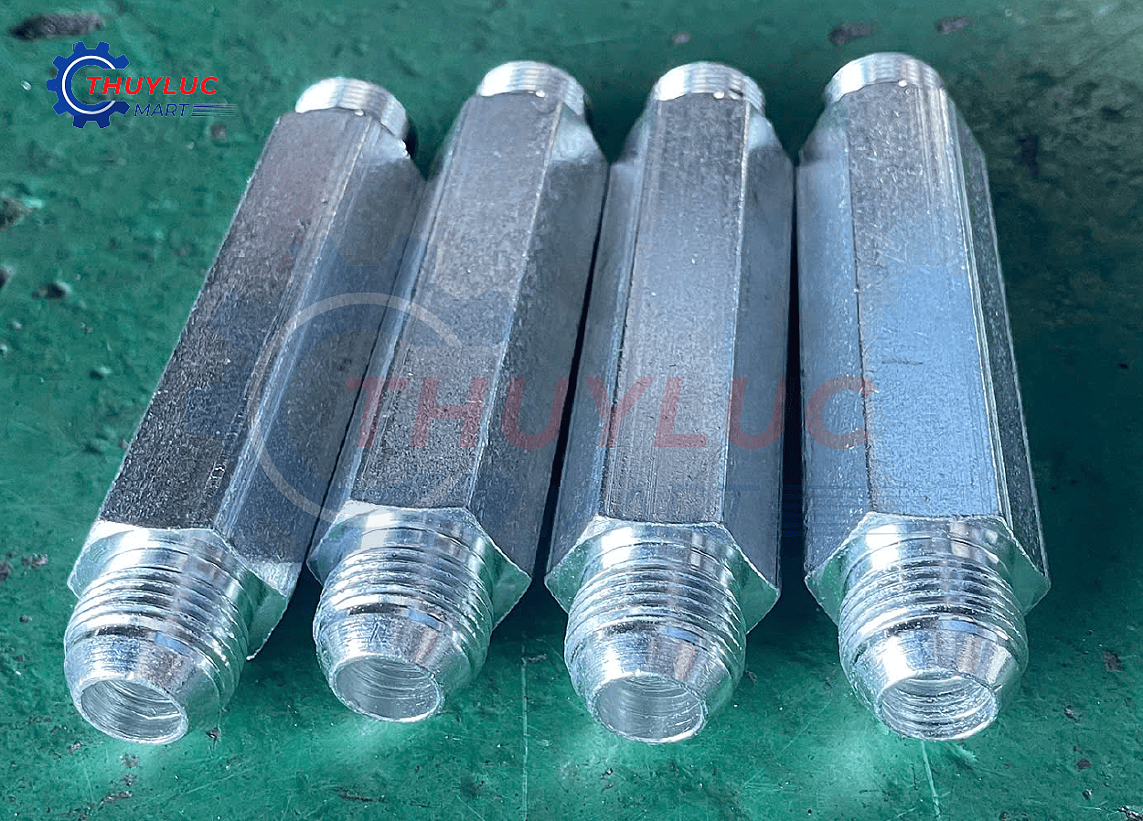 Đầu Nối Thủy Lực 3/4 Inch JIC - BSPP Dài 150mm 