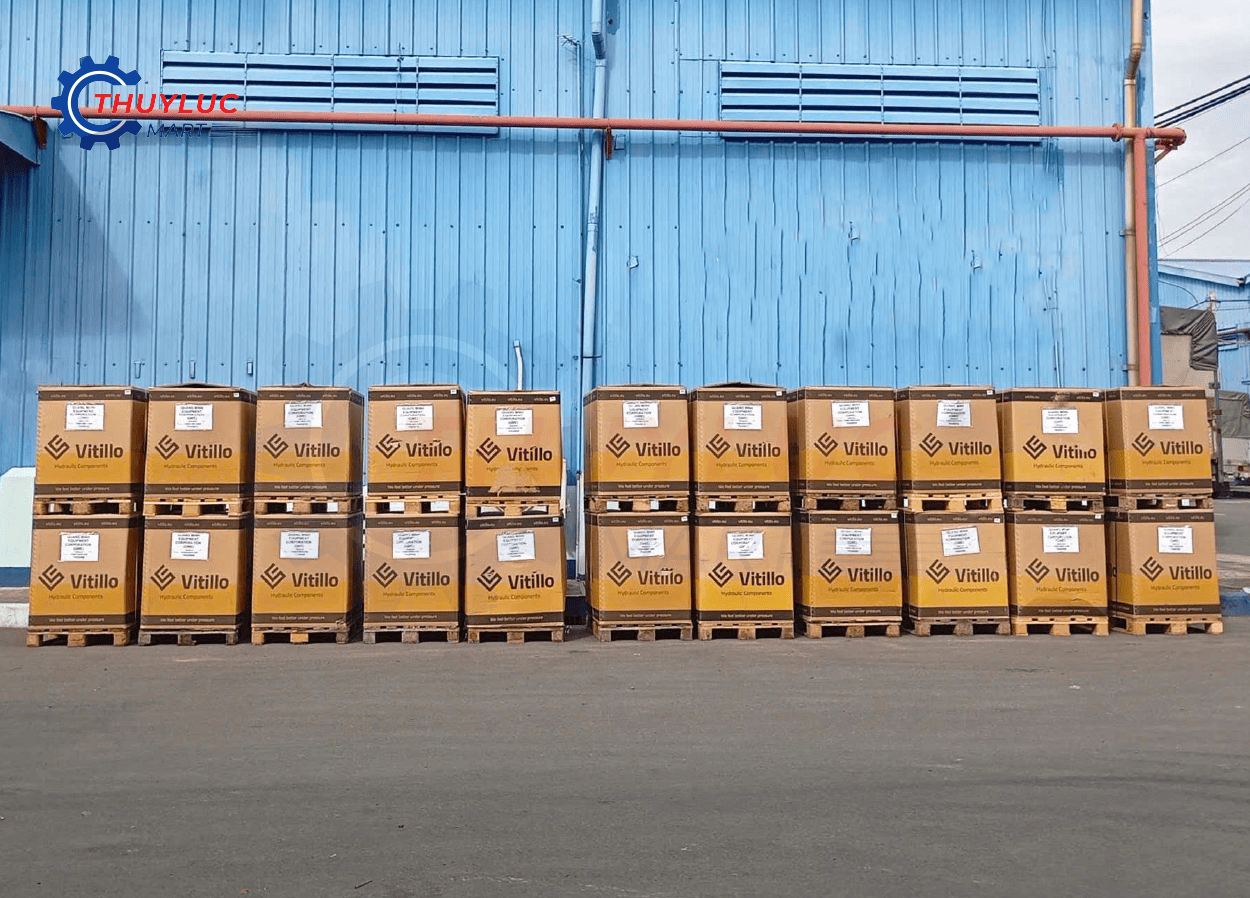 Hàng Vitillo số lượng lớn vừa dỡ tại kho – lô phụ kiện hydraulic fittings Vitillo mới nhập cuối năm.