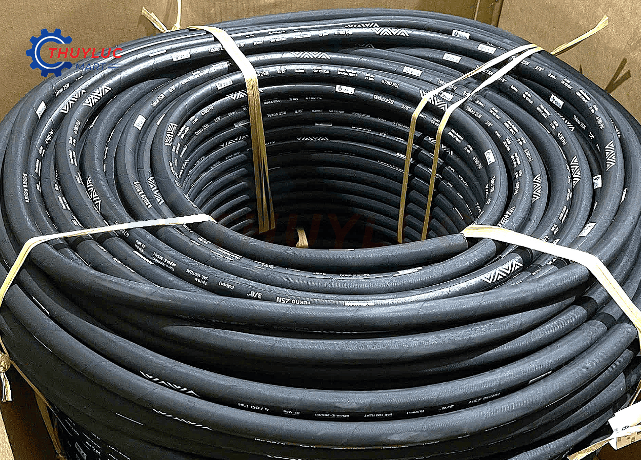 Cuộn ống Vitillo Tekno 2SN phi lớn – hàng mới nhập, bao đai gốc Italy