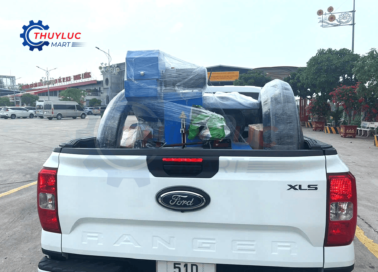 Giao máy bấm ống thủy lực, máy cắt gọt và vật tư ống cho công trình tại Kiên Giang