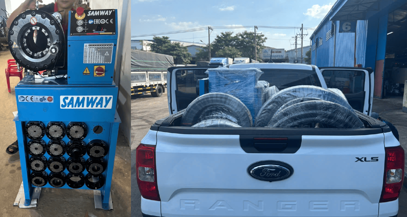 máy bấm ống phù hợp nhất vơi cửa hàng mới mở