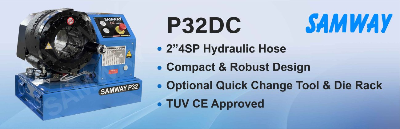 Máy bấm ống thủy lực Samway P32DC