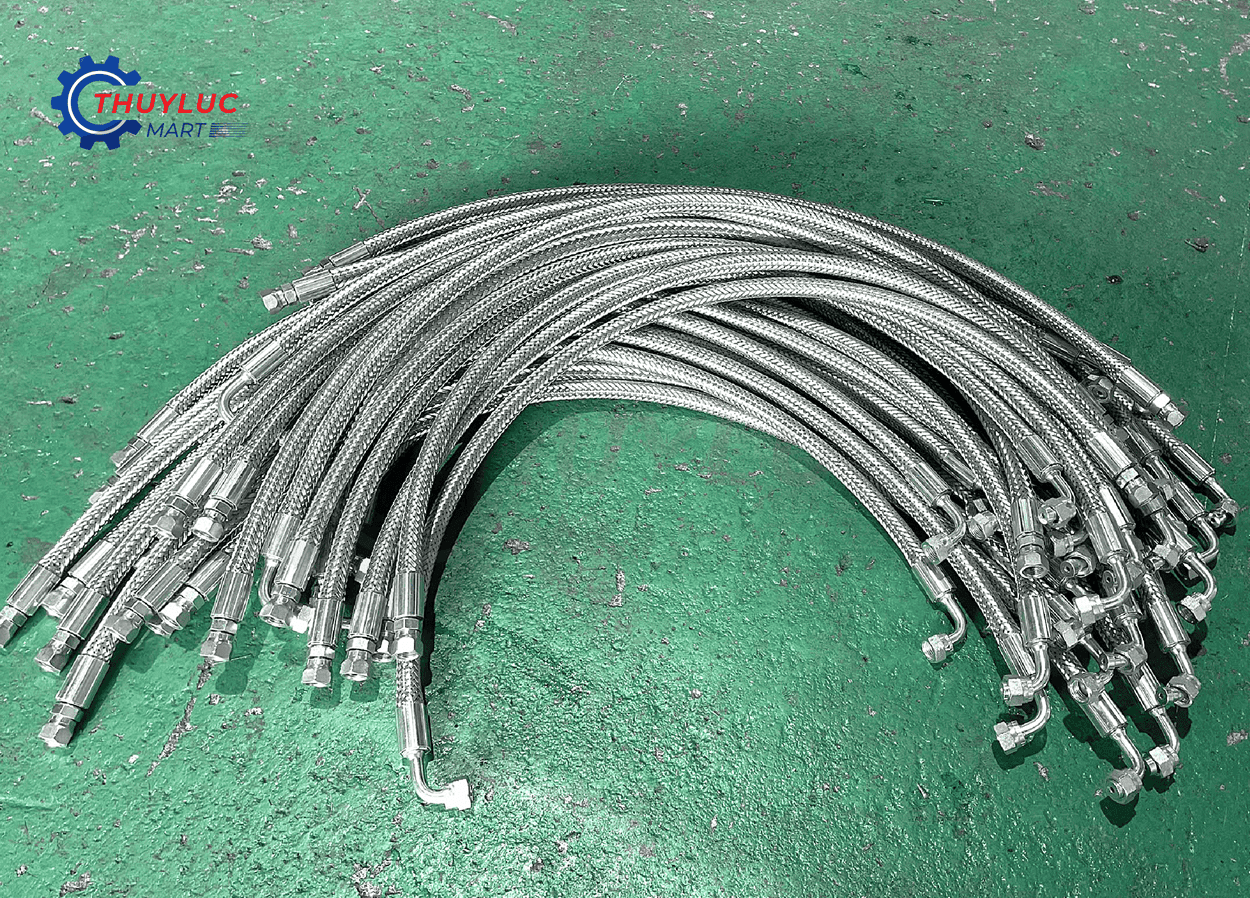 ống alfagomma bọc lưới inox