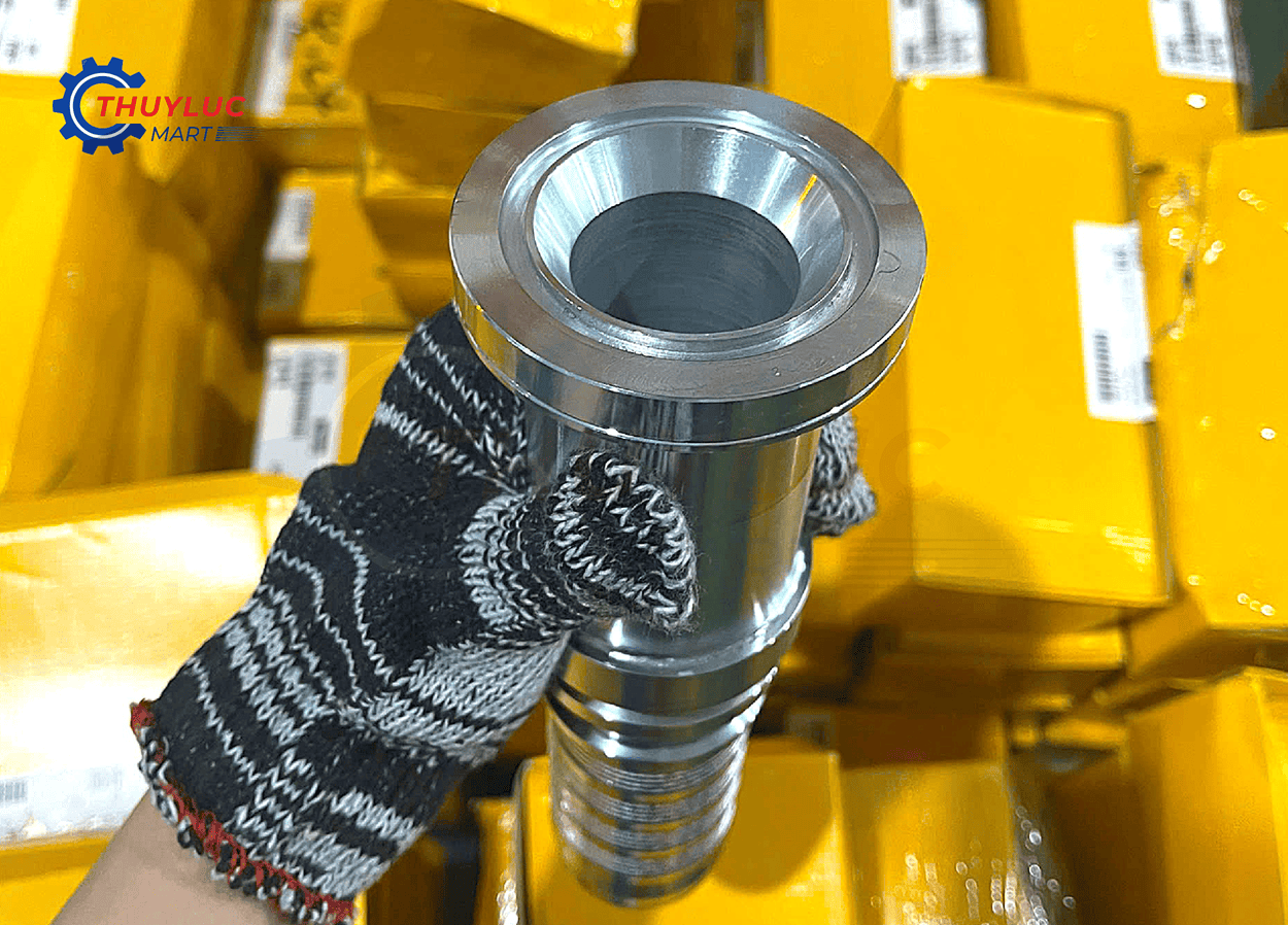 đầu bấm mặt bích parker