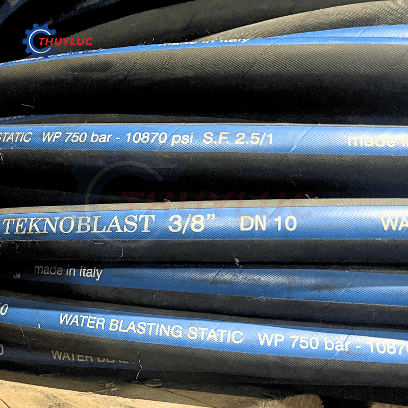 Ống xịt nước cao áp Vitillo 750 bar, 3/8", TB4SP06