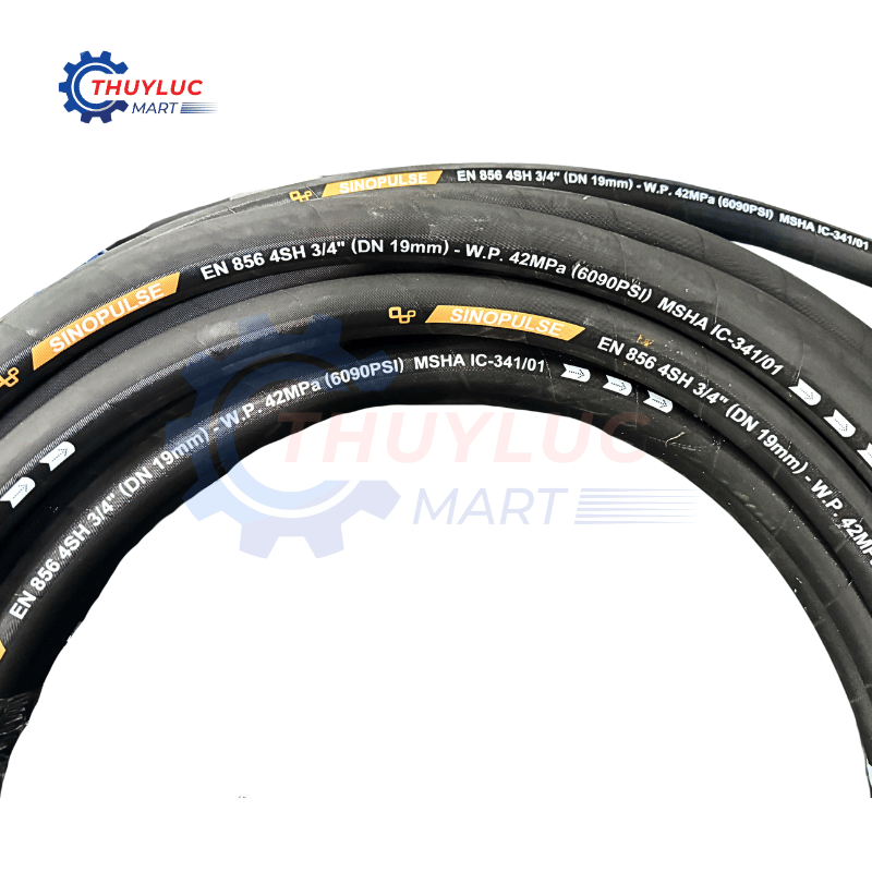 Ống thủy lực 4SH SINOPULSE, 3/4", 4SH-12-SI