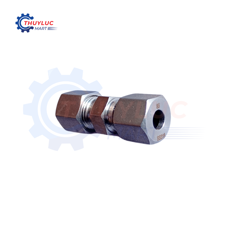 Nối thẳng SS316, 08S, M16x1.5, G08S-SS