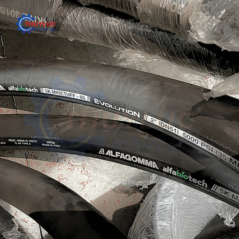 Ống thủy lực 5K Alfabiotech (6S), 2" - 350bar, R13, 1001779