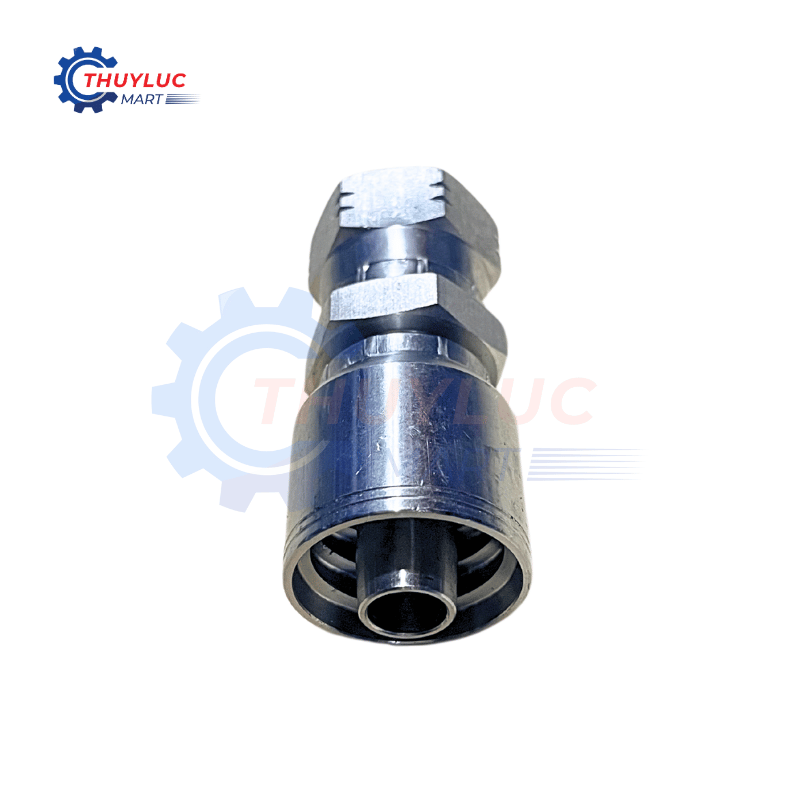 Đầu bấm, 1/2" - 7/8"x14 JIC, kèm vỏ bóp 2 lớp, SS316, 26711D-10-08RW