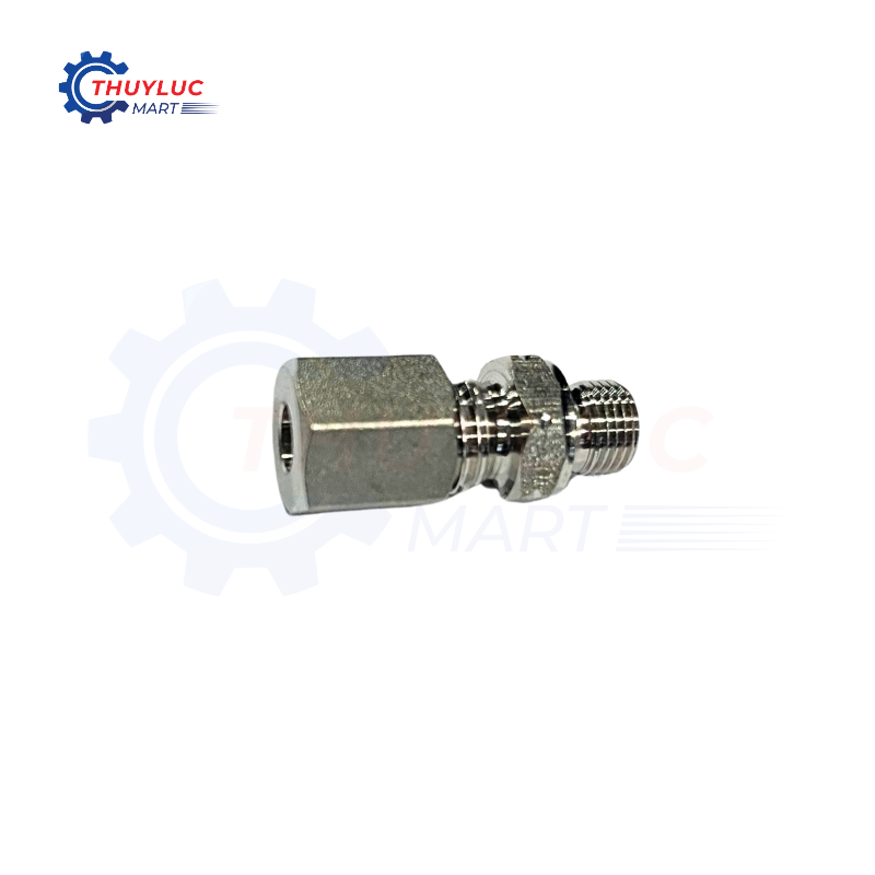 Nối thẳng SS316 06L - G1/8'', GE06LRED-SS