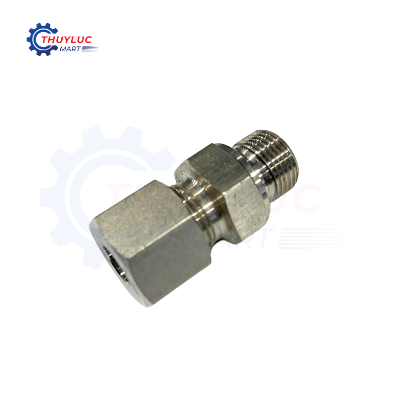Nối thẳng SS316 10S - G3/8'', GE10SRED-SS