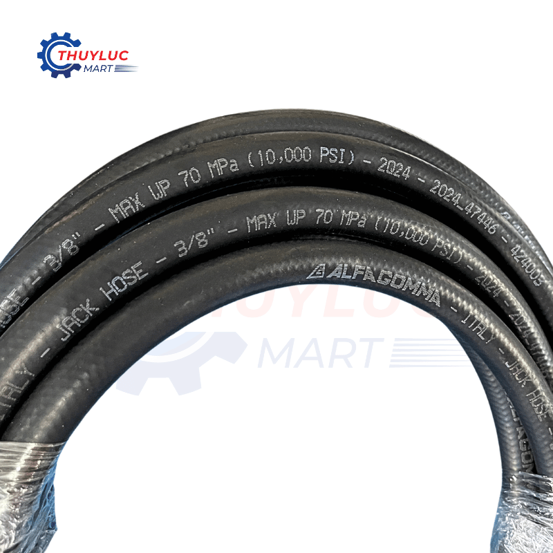 Ống thủy lực, JACK 2SN-HF, 3/8" - 700bar, 8T8AA01000M3B8