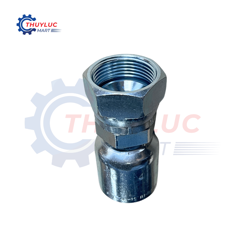 Đầu bấm, 3/4" - 1.5/16"x12 JIC, 10643-16-12