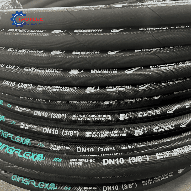 Ống thủy lực QingFlex 3/8”, R1AT , 1SN-06-QF