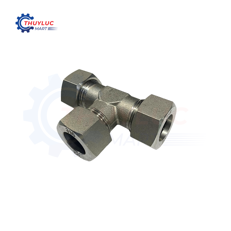 Nối T SS316 22L, M30x2, T22L-SS