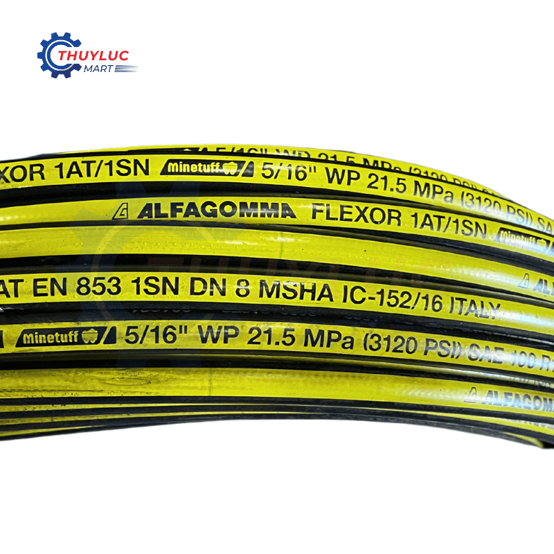 Ống thủy lực FLEXOR 1SN-MT, 5/16" - 215bar, 1002312