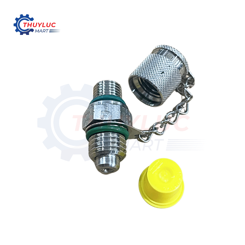 Đầu kiểm tra áp lực, M-M G1/4-M16x2 bằng inox, EMA3/1/4ED71