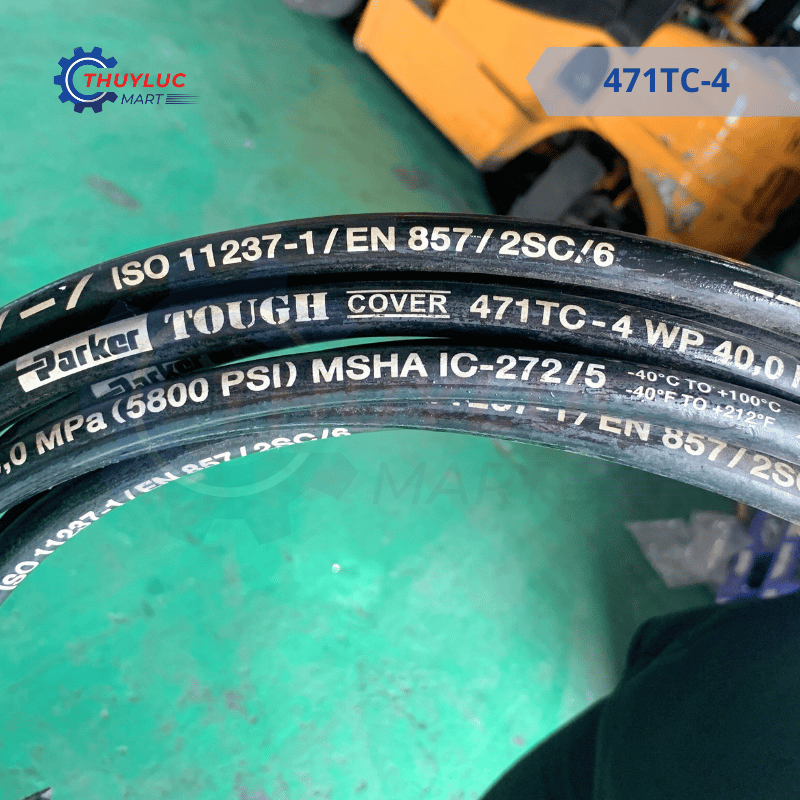 Ống thủy lực da bóng 1/4'' 2SC, 471TC-4