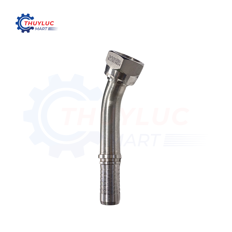 Đầu bấm SS316, 1'' - 25S, cong 45, 84306362516